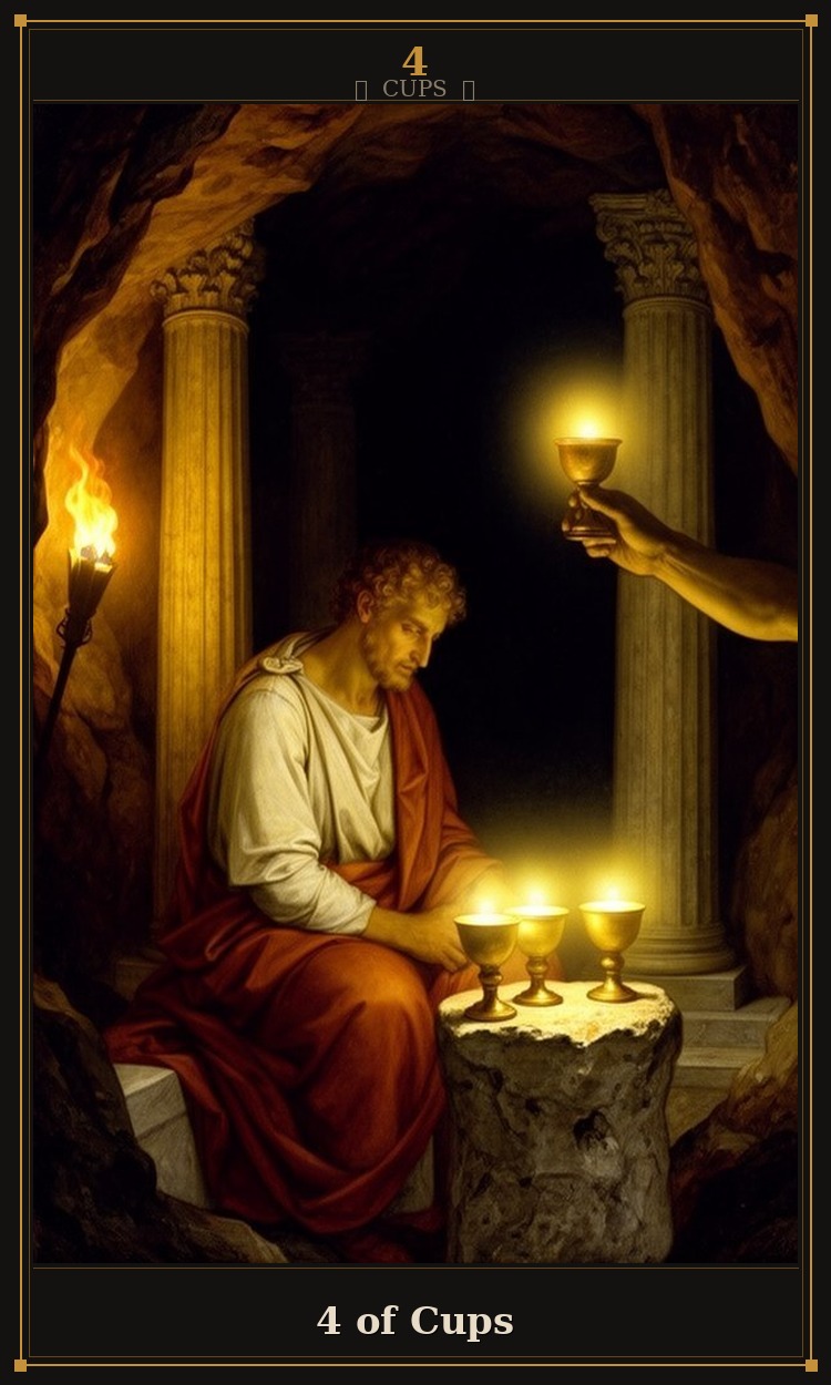 4 of Cups