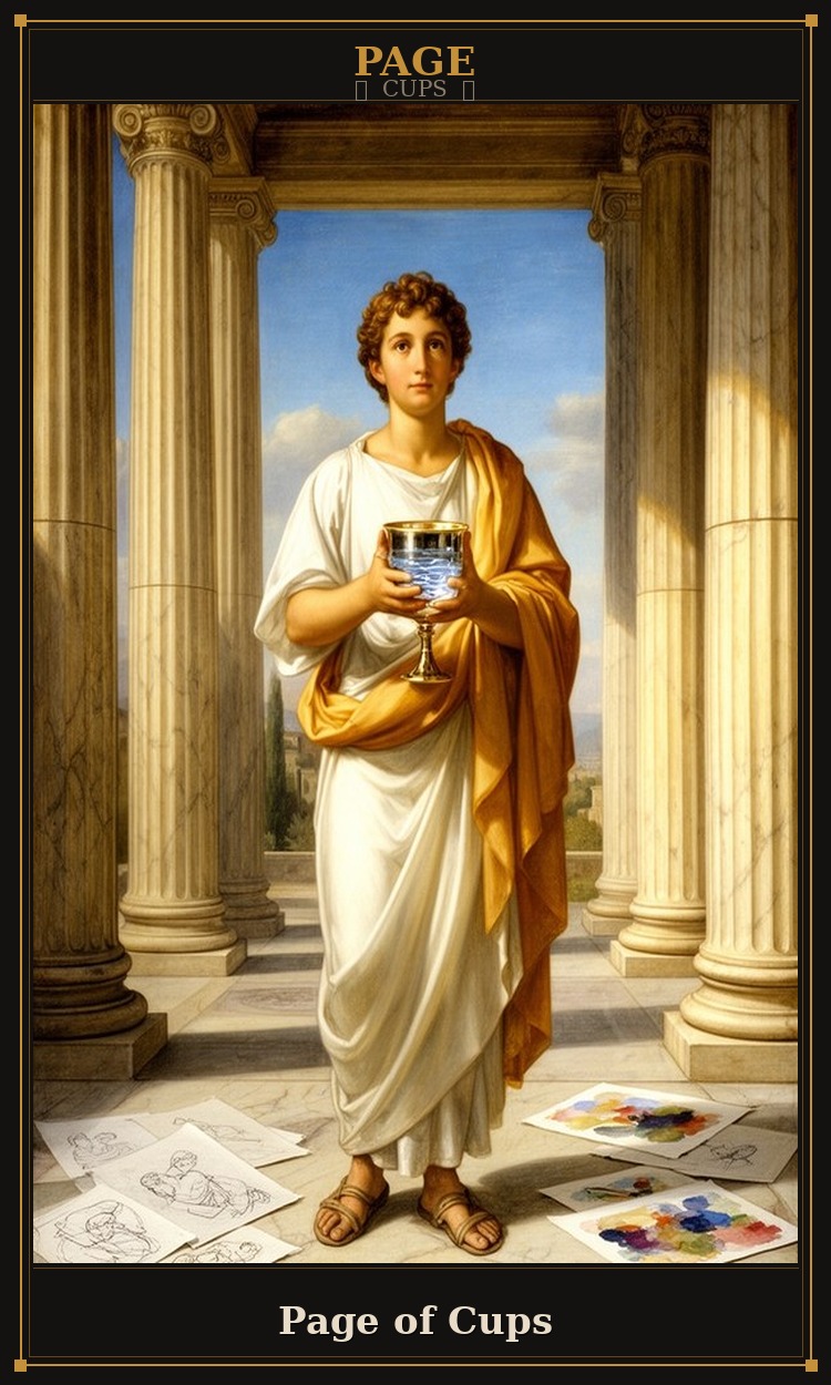 Page of Cups